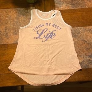 Light pink tank top